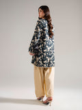 ZARYAN BRAND Women's Black & Beige Printed 2 Piece Co-Ord Set | Premium Pakistani Casual Wear