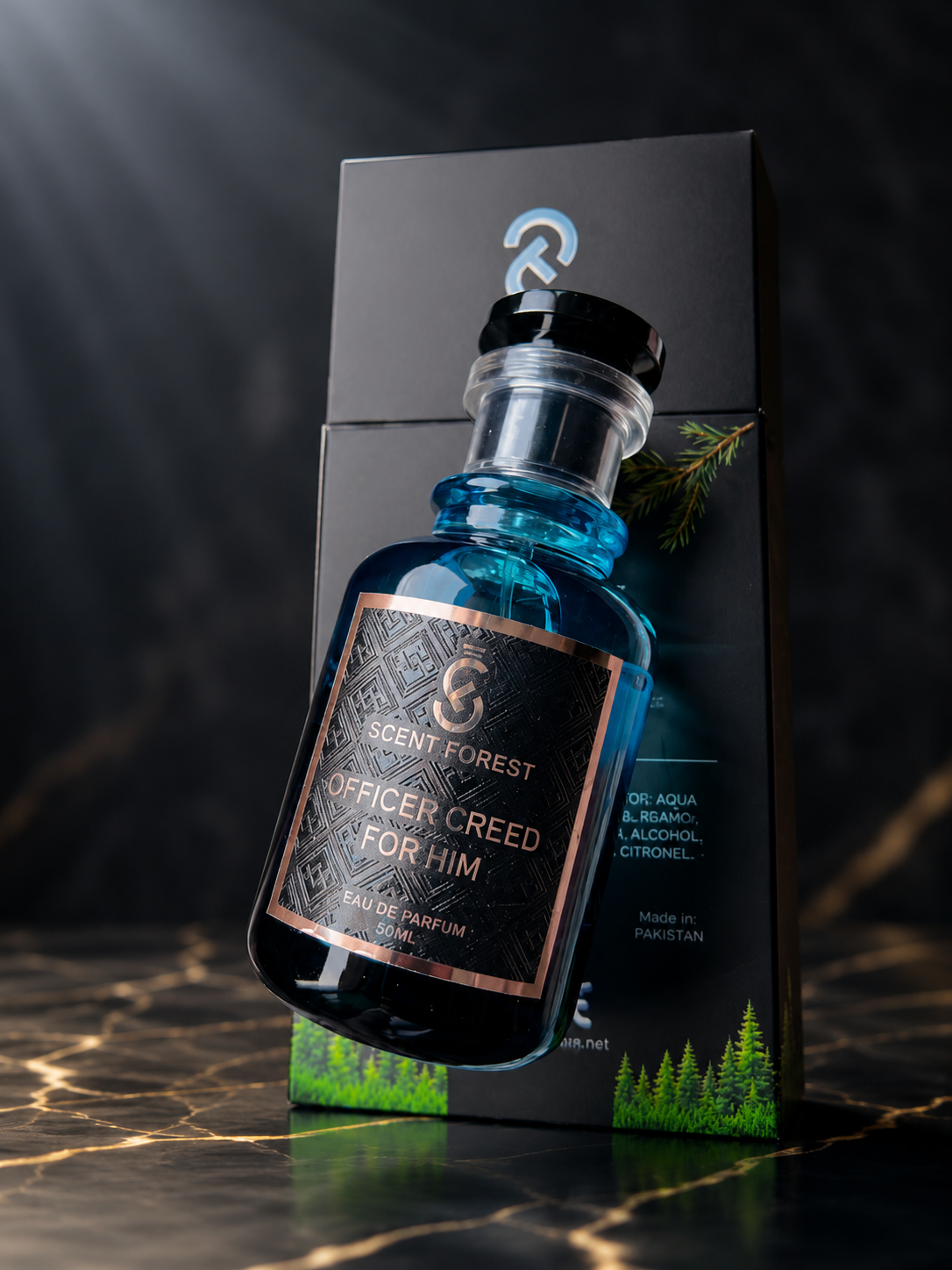 Officer Creed For Him Eau De Parfum 50ml | Long-Lasting Men's Perfume | ZARYAN BRAND